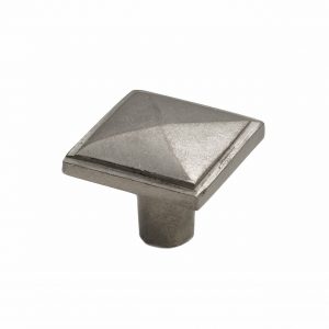 Bronze Pyramid Knob 1-1/4" Platinum