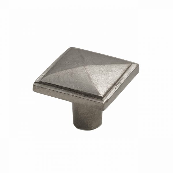Bronze Pyramid Knob 1-1/4" Platinum