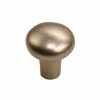 Bronze Mushroom Knob 1-1/4" Platinum