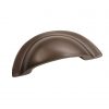 Bronze Circular Bin Pull 3-1/2″ Espresso