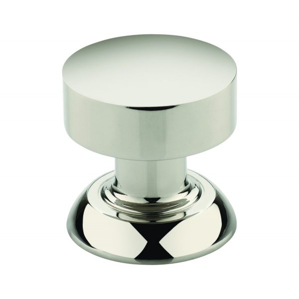 Detroit Cabinet Knob Polished Nickel Large