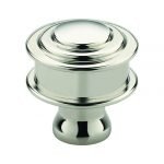 Austin Cabinet Knob Polished Nickel Medium