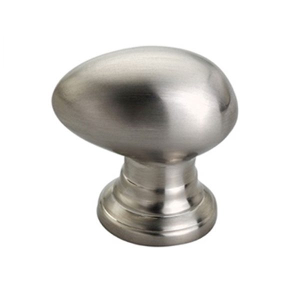 Bird Cabinet Knob Satin Nickel Large