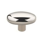 Potato Knob Satin Nickel Large