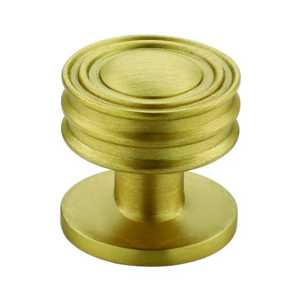Tuscon Cabinet Knob Satin Brass Small