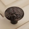 Bronze Textured Round Knob 1-1/4″ - Image 3