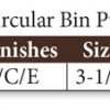 Bronze Circular Bin Pull 3-1/2″ Espresso - Image 5