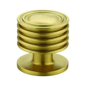 Tuscon Cabinet Knob Medium Satin Brass