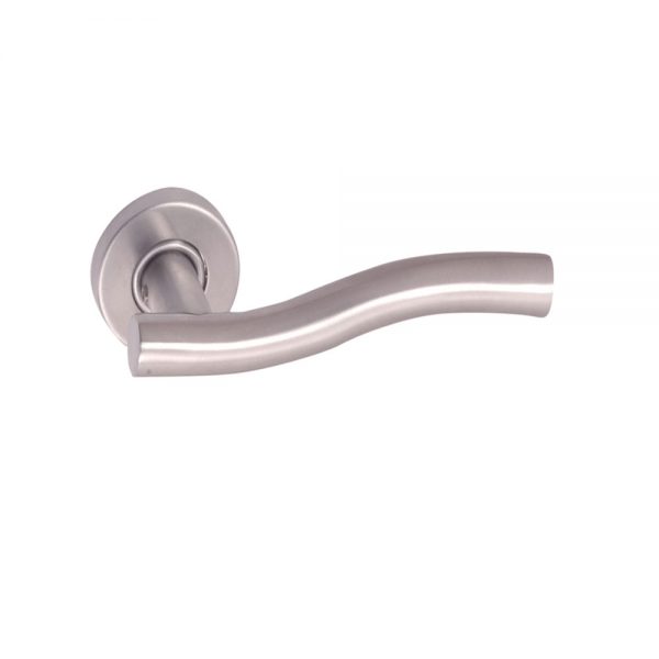 S Shaped Round Rose (Stainless Steel)