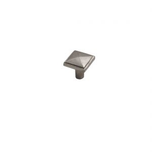 Bronze Pyramid Knob 1" Platinum