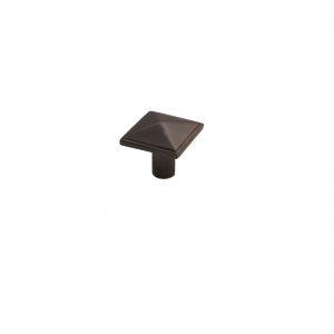 Bronze Pyramid Knob 1″ Espresso