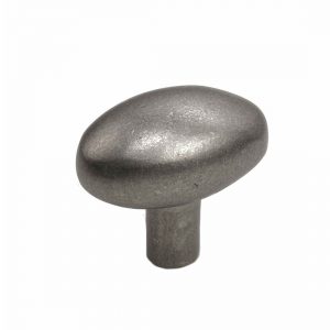 Bronze Oblong Knob 1-7/8″ Platinum