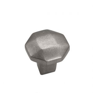 Bronze Octagon Knob 1-1/2" Platinum