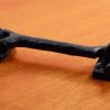 4-in-diagonal Cast Iron 4.5" Cabin Hook Latch