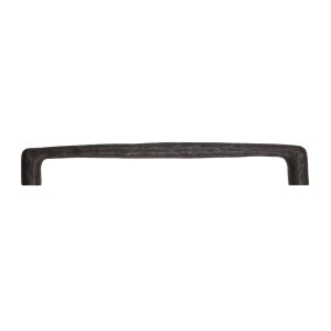 80-826-Side Solid Bronze Textured 11-1/2" CC Bar Style Cabinet Pull