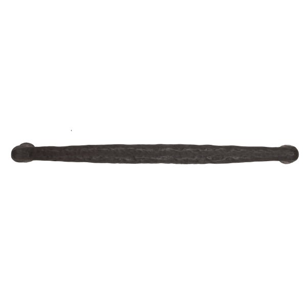 Top Side Solid Bronze Textured 11-1/2" CC Bar Style Cabinet Pull