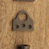 Solid Bronze 20" Textured Cane Bolt - Image 2