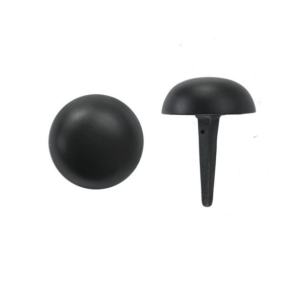 Solid Bronze Round Decorative Clavos/Door Stud - Black