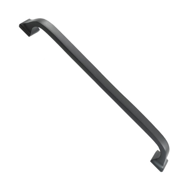 Solid Bronze 9" CC Curve Cabinet Handle - Black