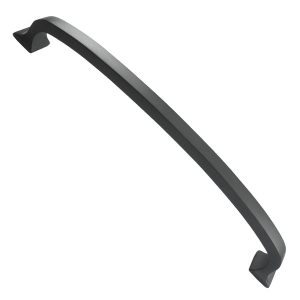 Solid Bronze 12" CC Curve Appliance Handle - Black