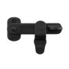 Brass Valley - Cast Brass 4" Flip Latch - Black Powdercoated