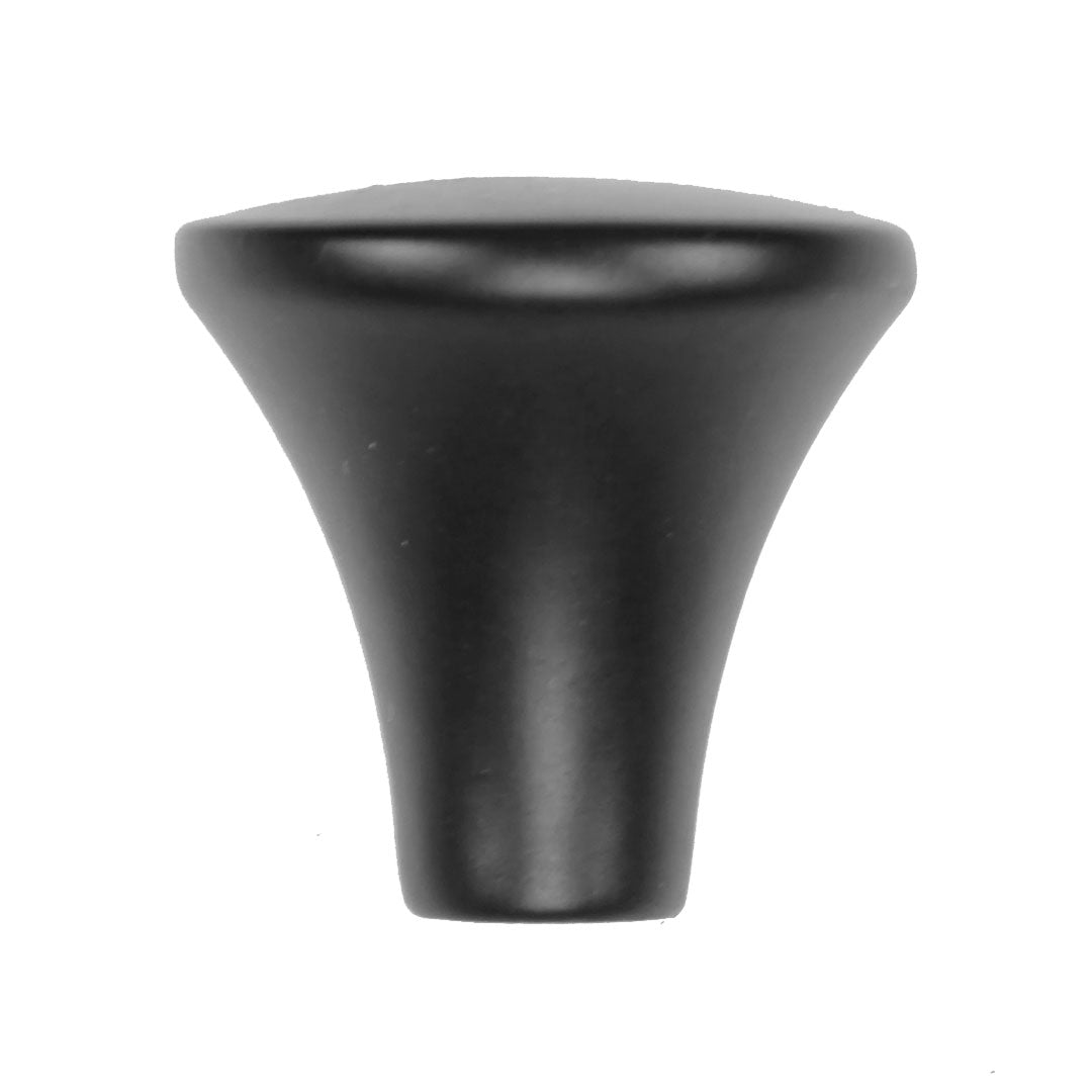 side-1-1/16" Tapered Cabinet Knob - Solid Zinc