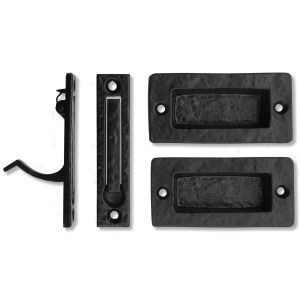 Cast Iron 4" Square Pocket Pull Kit