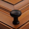 Cast Iron 1-1/8" Tall Round Iron Cabinet Knob