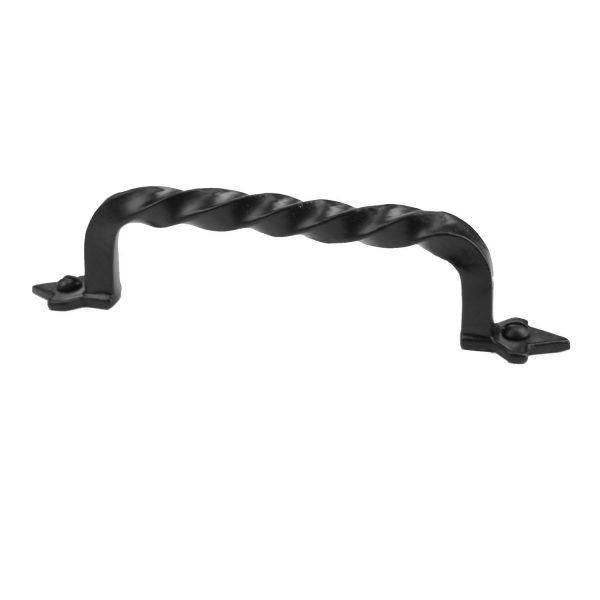 Main-Cast Iron 6" Twist Cabinet Pull Handle - Packs of 5