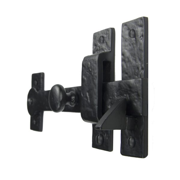 Cast Iron 7.5" Drop Bar Gate Latch - Image 3