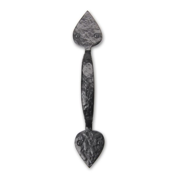 Top-Cast Iron Heart Door & Gate Pull Handle