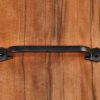 installed-Cast Iron 6" Square Cabinet & Drawer Pull Handle