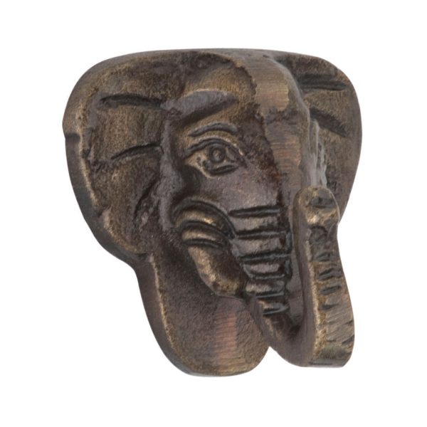 Elephant Trunk Knob (Pewter)