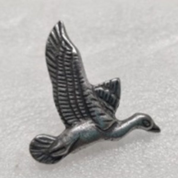 Bird Cabinet Knob (Silver )